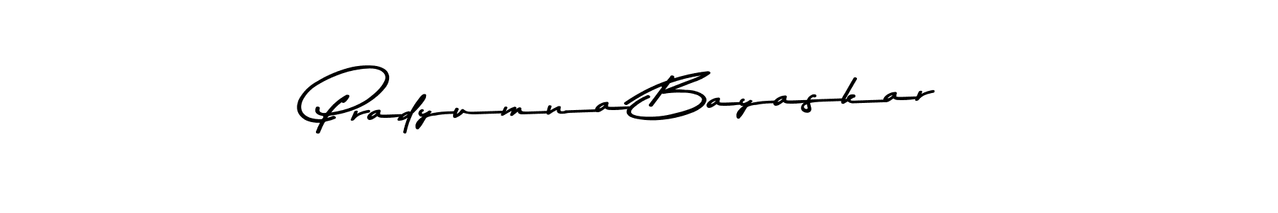 Also You can easily find your signature by using the search form. We will create Pradyumna Bayaskar name handwritten signature images for you free of cost using Asem Kandis PERSONAL USE sign style. Pradyumna Bayaskar signature style 9 images and pictures png