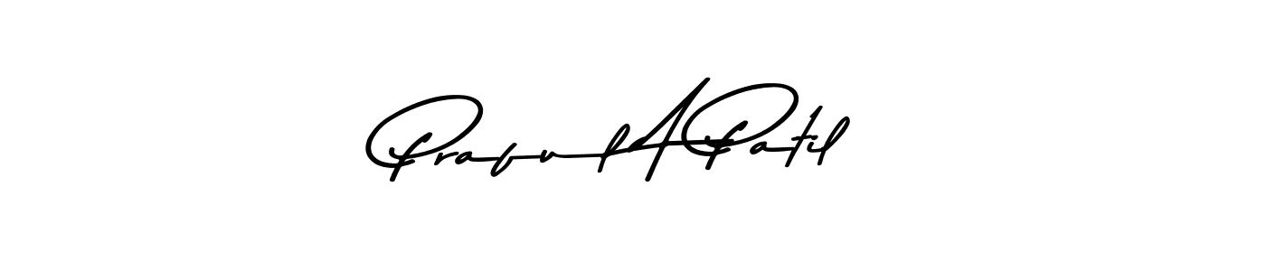 The best way (Asem Kandis PERSONAL USE) to make a short signature is to pick only two or three words in your name. The name Praful A Patil include a total of six letters. For converting this name. Praful A Patil signature style 9 images and pictures png
