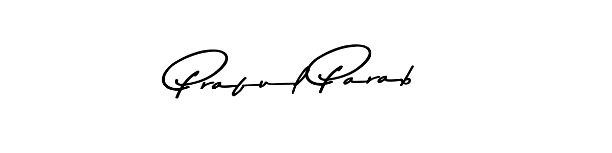 How to make Praful Parab signature? Asem Kandis PERSONAL USE is a professional autograph style. Create handwritten signature for Praful Parab name. Praful Parab signature style 9 images and pictures png