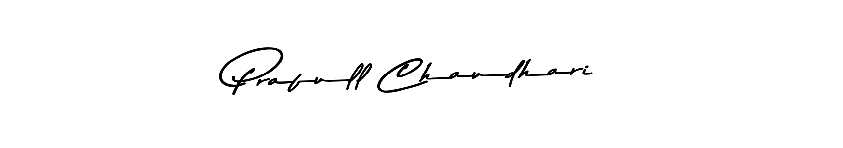 This is the best signature style for the Prafull Chaudhari name. Also you like these signature font (Asem Kandis PERSONAL USE). Mix name signature. Prafull Chaudhari signature style 9 images and pictures png