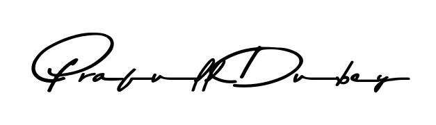 Make a beautiful signature design for name Prafull Dubey. With this signature (Asem Kandis PERSONAL USE) style, you can create a handwritten signature for free. Prafull Dubey signature style 9 images and pictures png
