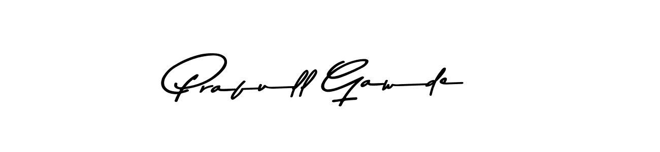 Also we have Prafull Gawde name is the best signature style. Create professional handwritten signature collection using Asem Kandis PERSONAL USE autograph style. Prafull Gawde signature style 9 images and pictures png