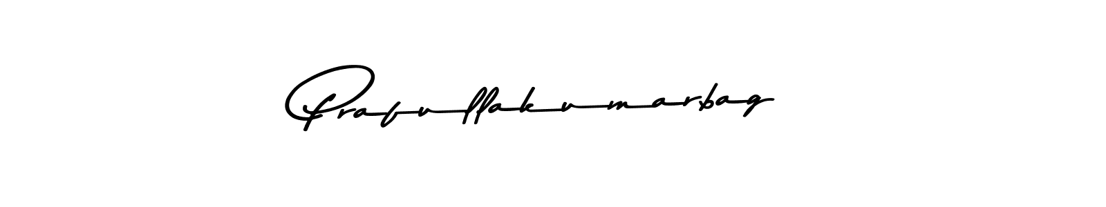 Make a beautiful signature design for name Prafullakumarbag. With this signature (Asem Kandis PERSONAL USE) style, you can create a handwritten signature for free. Prafullakumarbag signature style 9 images and pictures png