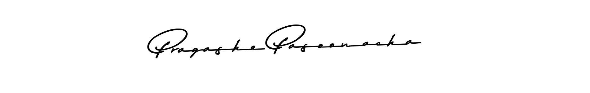 Create a beautiful signature design for name Pragashe Pasoonacha. With this signature (Asem Kandis PERSONAL USE) fonts, you can make a handwritten signature for free. Pragashe Pasoonacha signature style 9 images and pictures png