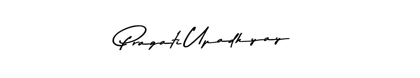 Make a beautiful signature design for name Pragati Upadhyay. Use this online signature maker to create a handwritten signature for free. Pragati Upadhyay signature style 9 images and pictures png