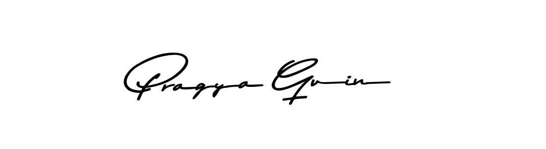 Also You can easily find your signature by using the search form. We will create Pragya Guin name handwritten signature images for you free of cost using Asem Kandis PERSONAL USE sign style. Pragya Guin signature style 9 images and pictures png
