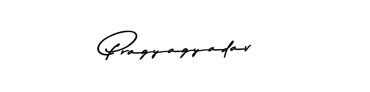 Design your own signature with our free online signature maker. With this signature software, you can create a handwritten (Asem Kandis PERSONAL USE) signature for name Pragyagyadav. Pragyagyadav signature style 9 images and pictures png