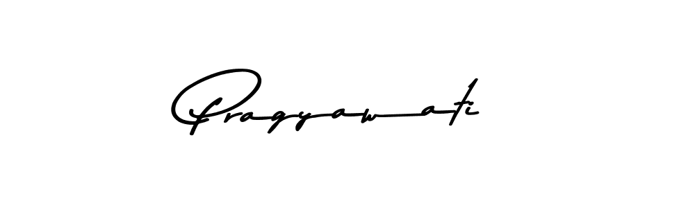 Asem Kandis PERSONAL USE is a professional signature style that is perfect for those who want to add a touch of class to their signature. It is also a great choice for those who want to make their signature more unique. Get Pragyawati name to fancy signature for free. Pragyawati signature style 9 images and pictures png