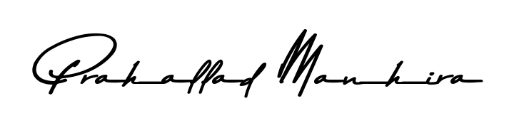 Style your name Prahallad Manhira with confidence using Asem Kandis PERSONAL USE signature design. Simple, elegant, and ready for immediate document use. Prahallad Manhira signature style 9 images and pictures png