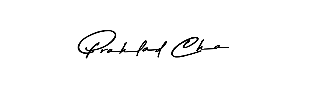 Create a beautiful signature design for name Prahlad Cha. With this signature (Asem Kandis PERSONAL USE) fonts, you can make a handwritten signature for free. Prahlad Cha signature style 9 images and pictures png