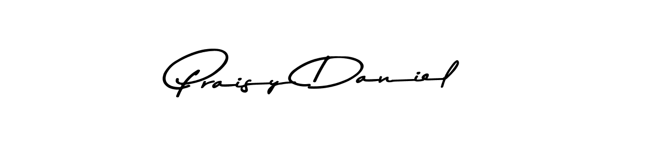 Design your own signature with our free online signature maker. With this signature software, you can create a handwritten (Asem Kandis PERSONAL USE) signature for name Praisy Daniel. Praisy Daniel signature style 9 images and pictures png