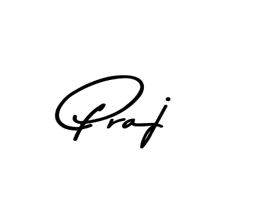 Praj stylish signature style. Best Handwritten Sign (Asem Kandis PERSONAL USE) for my name. Handwritten Signature Collection Ideas for my name Praj. Praj signature style 9 images and pictures png