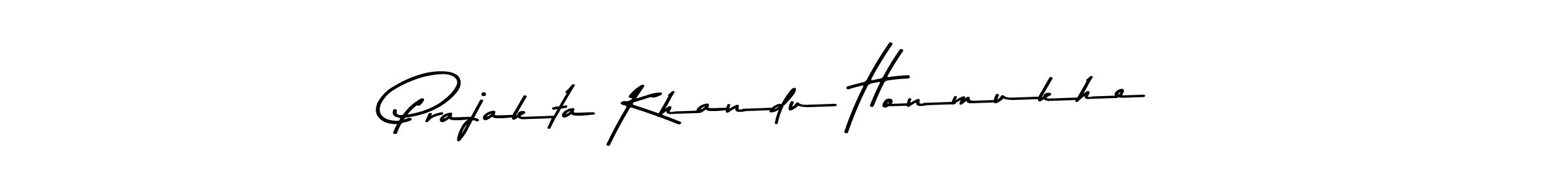 Also we have Prajakta Khandu Honmukhe name is the best signature style. Create professional handwritten signature collection using Asem Kandis PERSONAL USE autograph style. Prajakta Khandu Honmukhe signature style 9 images and pictures png