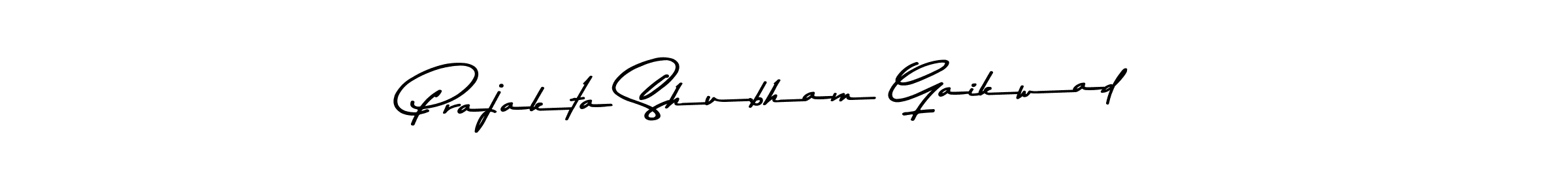 Make a beautiful signature design for name Prajakta Shubham Gaikwad. Use this online signature maker to create a handwritten signature for free. Prajakta Shubham Gaikwad signature style 9 images and pictures png