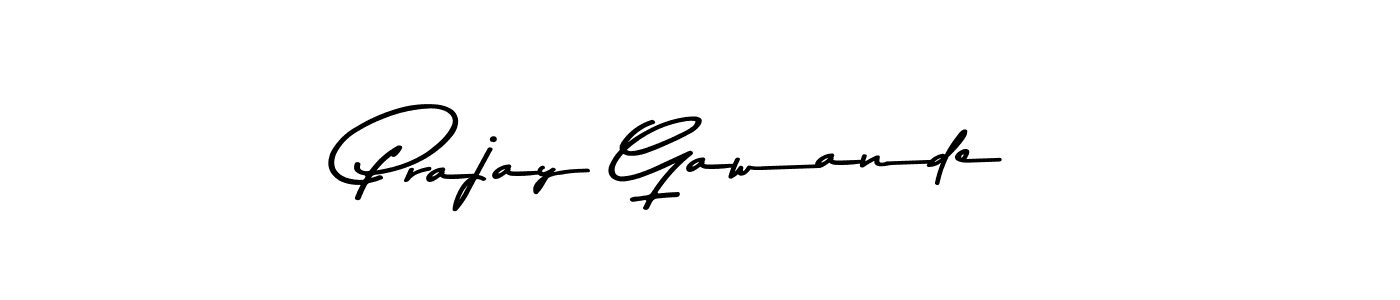 You should practise on your own different ways (Asem Kandis PERSONAL USE) to write your name (Prajay Gawande) in signature. don't let someone else do it for you. Prajay Gawande signature style 9 images and pictures png