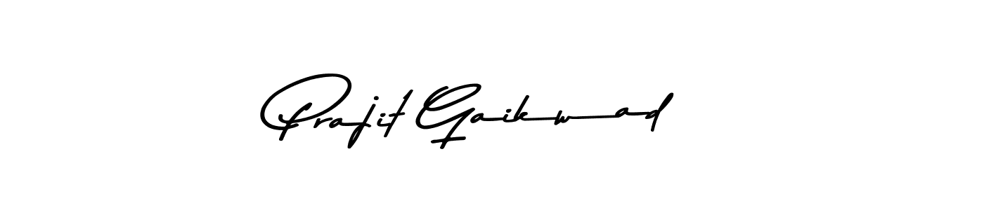 You should practise on your own different ways (Asem Kandis PERSONAL USE) to write your name (Prajit Gaikwad) in signature. don't let someone else do it for you. Prajit Gaikwad signature style 9 images and pictures png