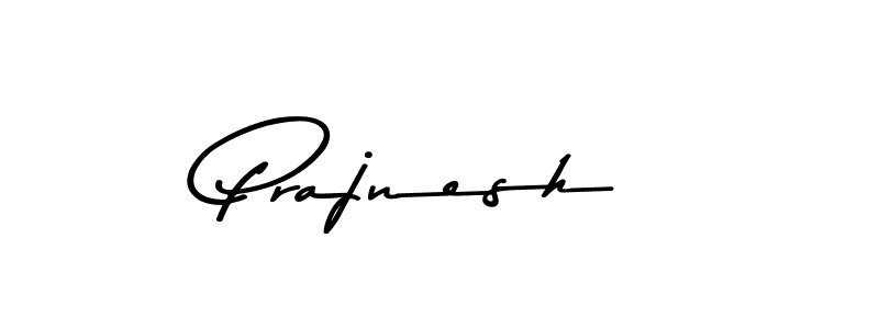 Design your own signature with our free online signature maker. With this signature software, you can create a handwritten (Asem Kandis PERSONAL USE) signature for name Prajnesh. Prajnesh signature style 9 images and pictures png