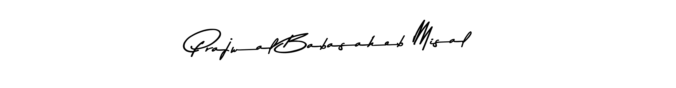 Create a beautiful signature design for name Prajwal Babasaheb Misal. With this signature (Asem Kandis PERSONAL USE) fonts, you can make a handwritten signature for free. Prajwal Babasaheb Misal signature style 9 images and pictures png