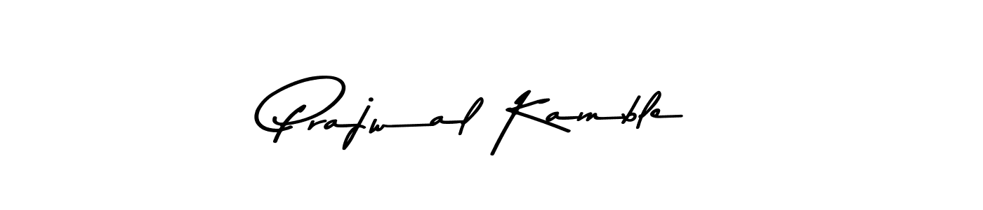 Also You can easily find your signature by using the search form. We will create Prajwal Kamble name handwritten signature images for you free of cost using Asem Kandis PERSONAL USE sign style. Prajwal Kamble signature style 9 images and pictures png