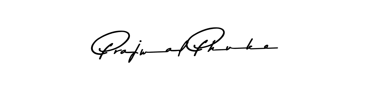 You should practise on your own different ways (Asem Kandis PERSONAL USE) to write your name (Prajwal Phuke) in signature. don't let someone else do it for you. Prajwal Phuke signature style 9 images and pictures png