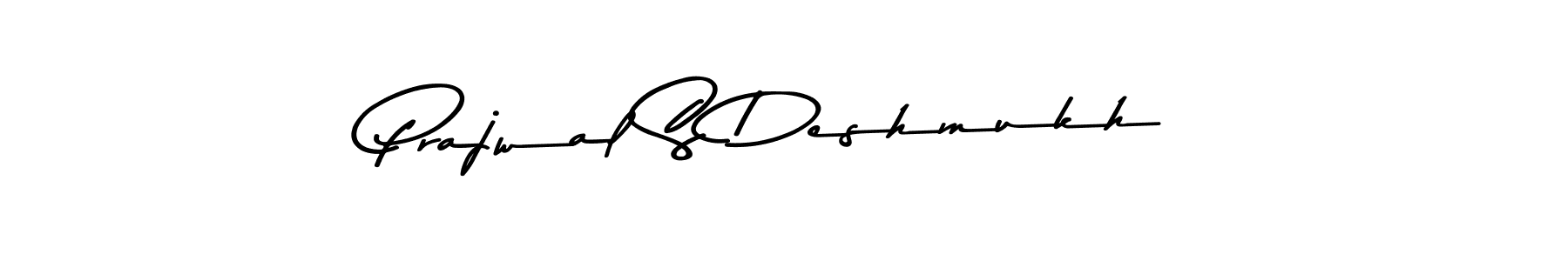 Also You can easily find your signature by using the search form. We will create Prajwal S Deshmukh name handwritten signature images for you free of cost using Asem Kandis PERSONAL USE sign style. Prajwal S Deshmukh signature style 9 images and pictures png