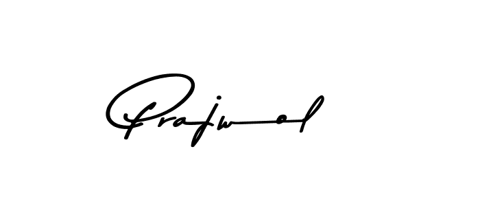 Prajwol stylish signature style. Best Handwritten Sign (Asem Kandis PERSONAL USE) for my name. Handwritten Signature Collection Ideas for my name Prajwol. Prajwol signature style 9 images and pictures png