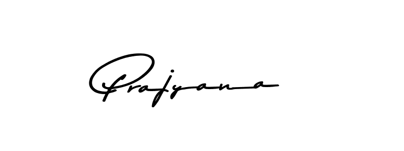 Similarly Asem Kandis PERSONAL USE is the best handwritten signature design. Signature creator online .You can use it as an online autograph creator for name Prajyana. Prajyana signature style 9 images and pictures png