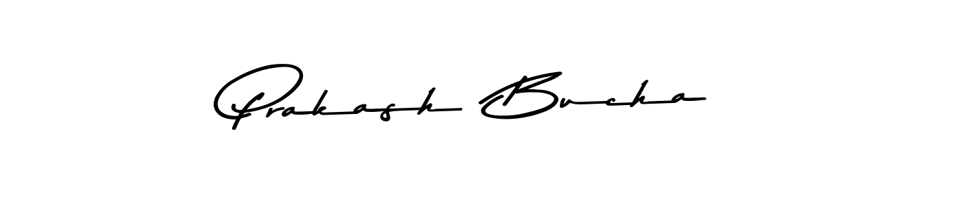 Design your own signature with our free online signature maker. With this signature software, you can create a handwritten (Asem Kandis PERSONAL USE) signature for name Prakash  Bucha. Prakash  Bucha signature style 9 images and pictures png