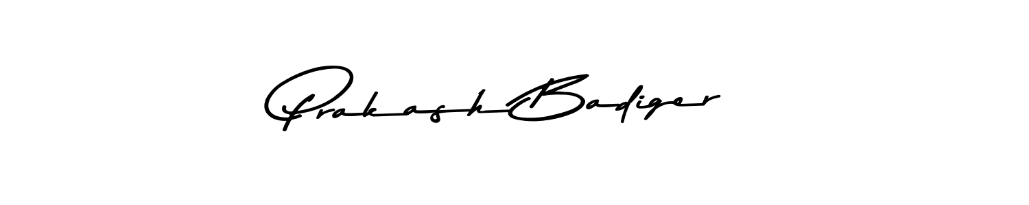 This is the best signature style for the Prakash Badiger name. Also you like these signature font (Asem Kandis PERSONAL USE). Mix name signature. Prakash Badiger signature style 9 images and pictures png