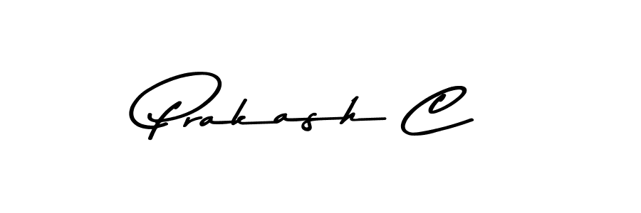 You should practise on your own different ways (Asem Kandis PERSONAL USE) to write your name (Prakash C) in signature. don't let someone else do it for you. Prakash C signature style 9 images and pictures png