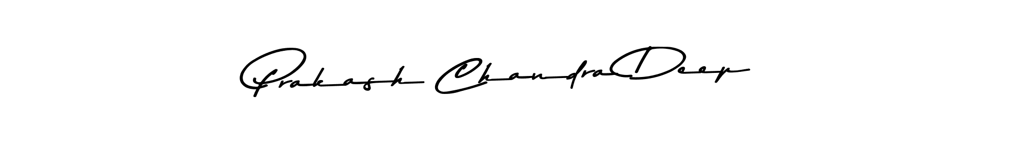 Use a signature maker to create a handwritten signature online. With this signature software, you can design (Asem Kandis PERSONAL USE) your own signature for name Prakash Chandra Deep. Prakash Chandra Deep signature style 9 images and pictures png
