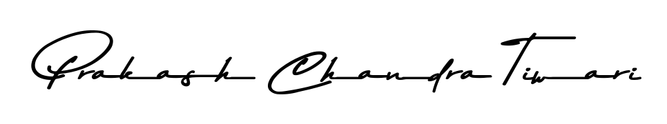 The Asem Kandis PERSONAL USE signature style provides a bold statement for name Prakash Chandra Tiwari. Designed for business owners, executives, and leaders. Prakash Chandra Tiwari signature style 9 images and pictures png