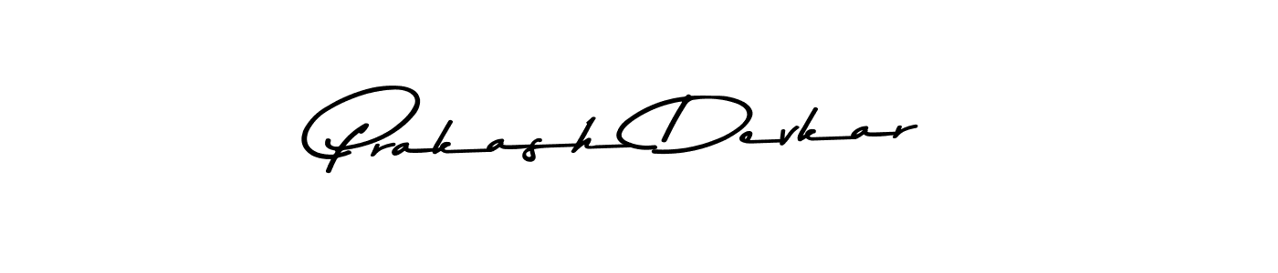 Prakash Devkar stylish signature style. Best Handwritten Sign (Asem Kandis PERSONAL USE) for my name. Handwritten Signature Collection Ideas for my name Prakash Devkar. Prakash Devkar signature style 9 images and pictures png