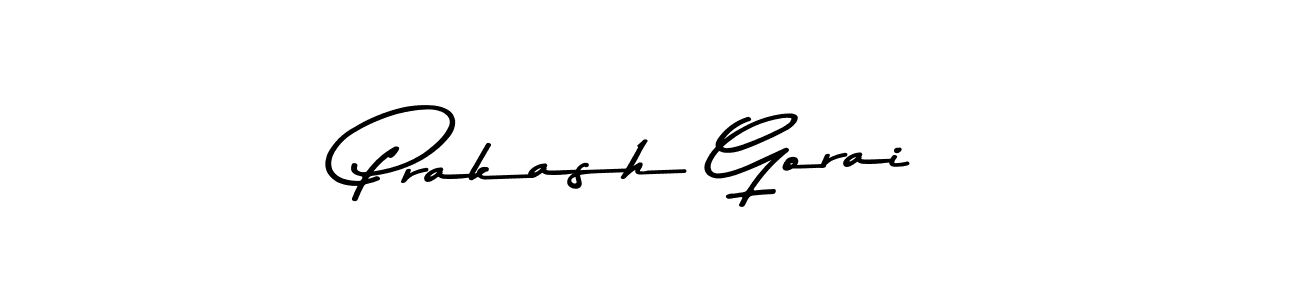 if you are searching for the best signature style for your name Prakash Gorai. so please give up your signature search. here we have designed multiple signature styles  using Asem Kandis PERSONAL USE. Prakash Gorai signature style 9 images and pictures png