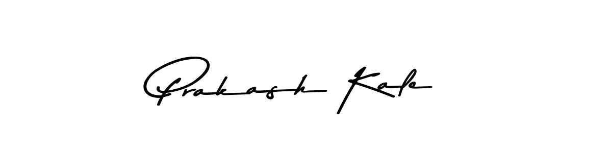 Design your own signature with our free online signature maker. With this signature software, you can create a handwritten (Asem Kandis PERSONAL USE) signature for name Prakash Kale. Prakash Kale signature style 9 images and pictures png