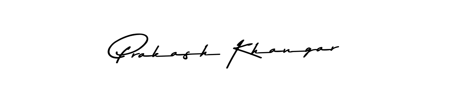 Prakash Khangar stylish signature style. Best Handwritten Sign (Asem Kandis PERSONAL USE) for my name. Handwritten Signature Collection Ideas for my name Prakash Khangar. Prakash Khangar signature style 9 images and pictures png