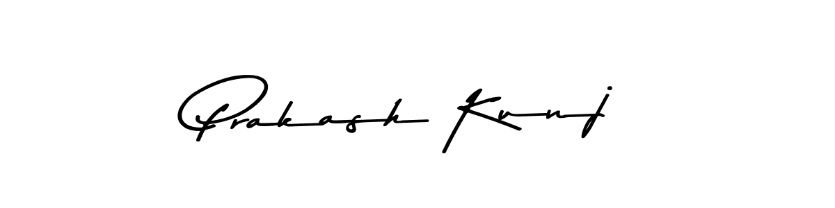 How to make Prakash Kunj signature? Asem Kandis PERSONAL USE is a professional autograph style. Create handwritten signature for Prakash Kunj name. Prakash Kunj signature style 9 images and pictures png