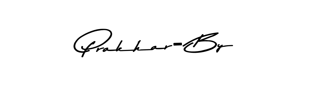 Make a beautiful signature design for name Prakhar- By. With this signature (Asem Kandis PERSONAL USE) style, you can create a handwritten signature for free. Prakhar- By signature style 9 images and pictures png