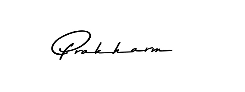 You should practise on your own different ways (Asem Kandis PERSONAL USE) to write your name (Prakharm) in signature. don't let someone else do it for you. Prakharm signature style 9 images and pictures png