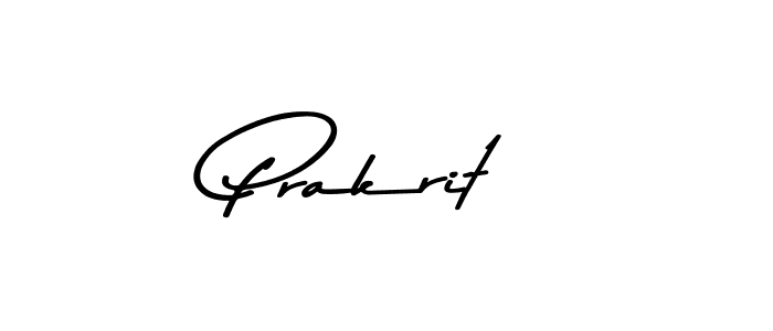 Make a beautiful signature design for name Prakrit. With this signature (Asem Kandis PERSONAL USE) style, you can create a handwritten signature for free. Prakrit signature style 9 images and pictures png