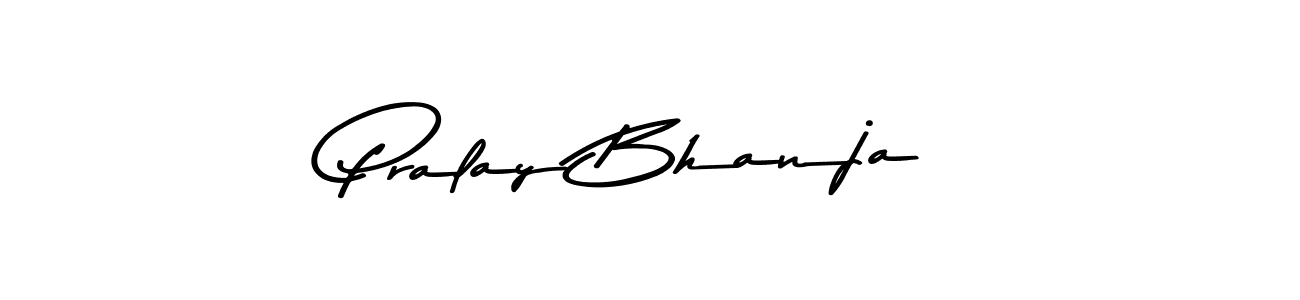 Asem Kandis PERSONAL USE is a professional signature style that is perfect for those who want to add a touch of class to their signature. It is also a great choice for those who want to make their signature more unique. Get Pralay Bhanja name to fancy signature for free. Pralay Bhanja signature style 9 images and pictures png