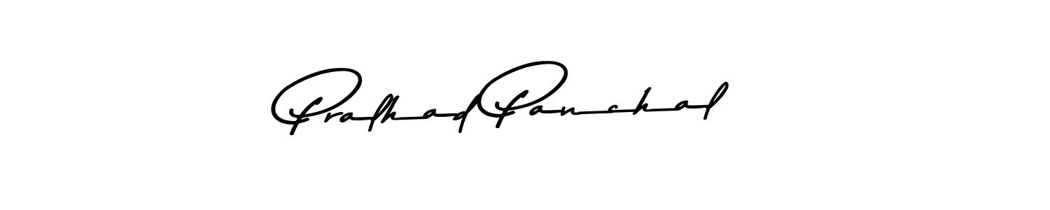 Make a beautiful signature design for name Pralhad Panchal. Use this online signature maker to create a handwritten signature for free. Pralhad Panchal signature style 9 images and pictures png