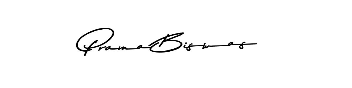 Use a signature maker to create a handwritten signature online. With this signature software, you can design (Asem Kandis PERSONAL USE) your own signature for name Prama Biswas. Prama Biswas signature style 9 images and pictures png