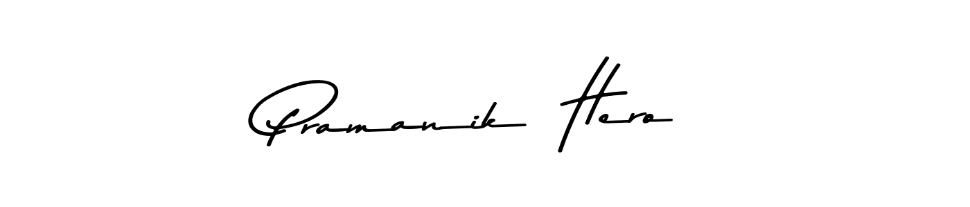 Design your own signature with our free online signature maker. With this signature software, you can create a handwritten (Asem Kandis PERSONAL USE) signature for name Pramanik  Hero. Pramanik  Hero signature style 9 images and pictures png