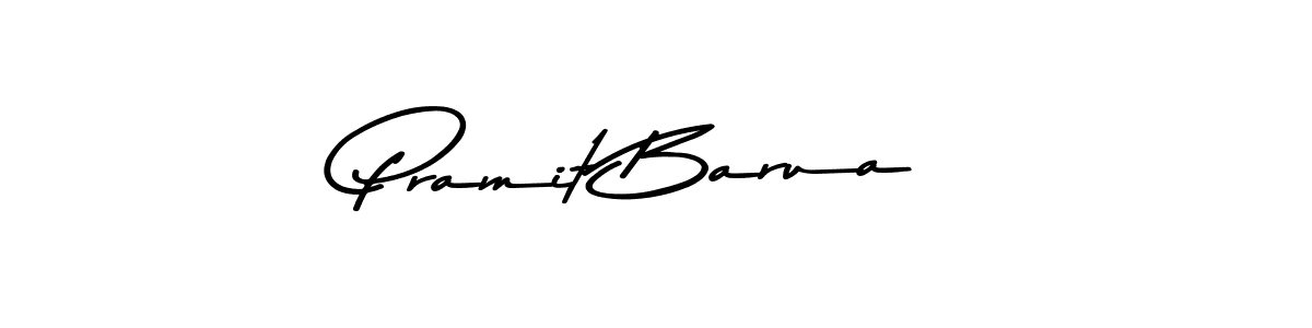 Design your own signature with our free online signature maker. With this signature software, you can create a handwritten (Asem Kandis PERSONAL USE) signature for name Pramit Barua. Pramit Barua signature style 9 images and pictures png