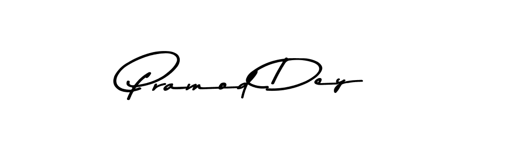 Use a signature maker to create a handwritten signature online. With this signature software, you can design (Asem Kandis PERSONAL USE) your own signature for name Pramod Dey. Pramod Dey signature style 9 images and pictures png