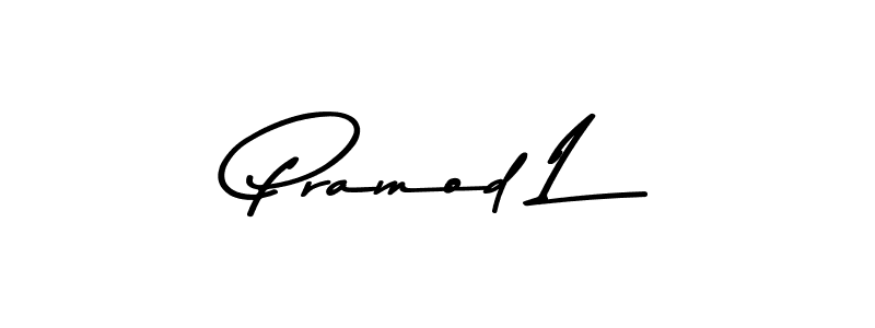 You should practise on your own different ways (Asem Kandis PERSONAL USE) to write your name (Pramod L) in signature. don't let someone else do it for you. Pramod L signature style 9 images and pictures png