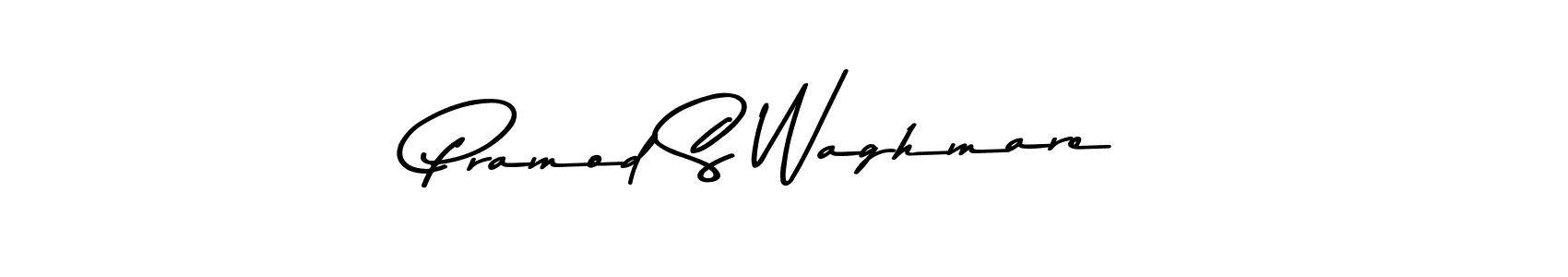How to make Pramod S Waghmare signature? Asem Kandis PERSONAL USE is a professional autograph style. Create handwritten signature for Pramod S Waghmare name. Pramod S Waghmare signature style 9 images and pictures png