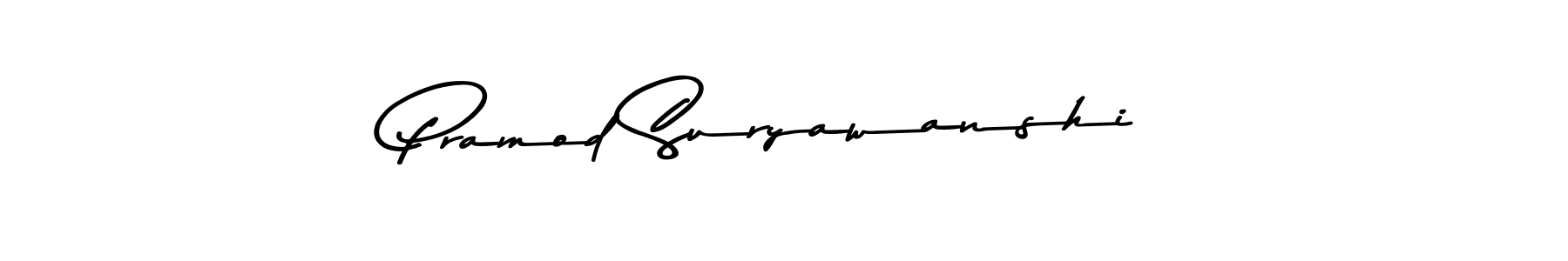 Also we have Pramod Suryawanshi name is the best signature style. Create professional handwritten signature collection using Asem Kandis PERSONAL USE autograph style. Pramod Suryawanshi signature style 9 images and pictures png