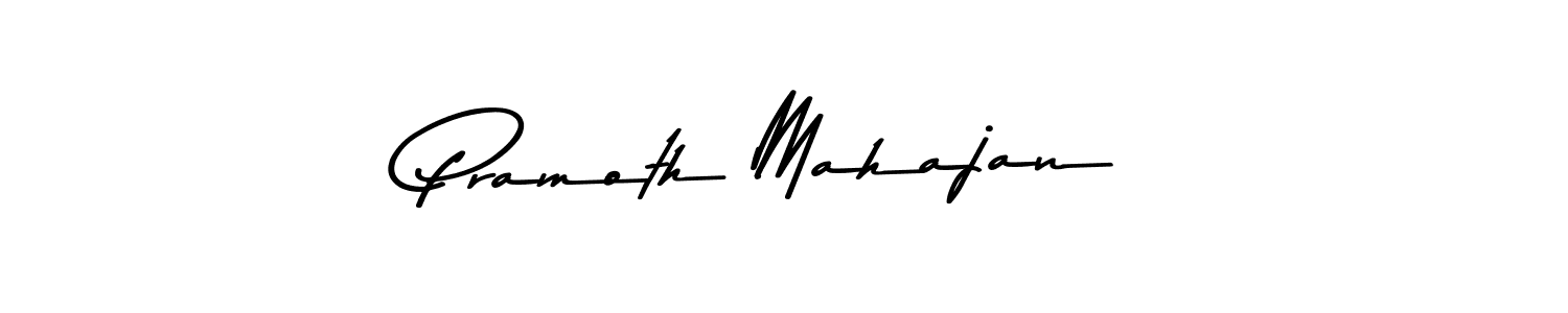 Similarly Asem Kandis PERSONAL USE is the best handwritten signature design. Signature creator online .You can use it as an online autograph creator for name Pramoth Mahajan. Pramoth Mahajan signature style 9 images and pictures png